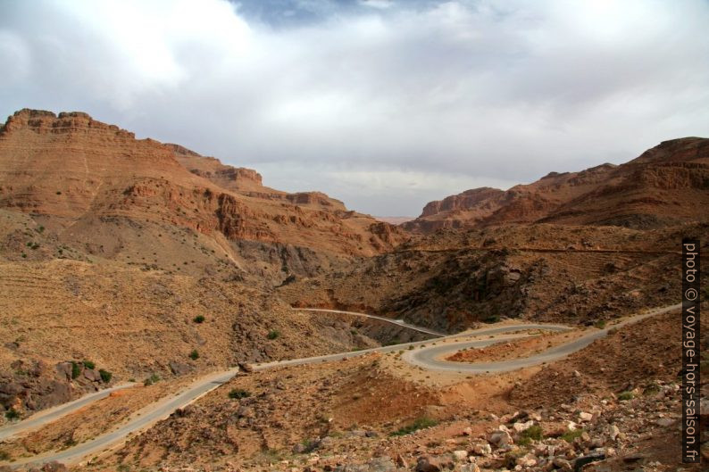 Le haut des Gorges d'Aït Mansour. Photo © André M. Winter