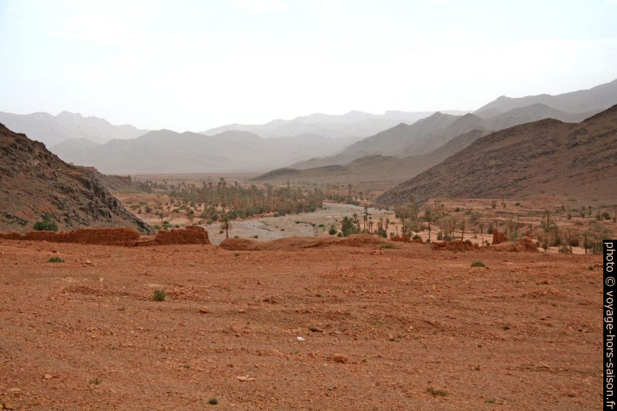 Oasis au sud de Souk Khemis d'Issafen. Photo © André M. Winter