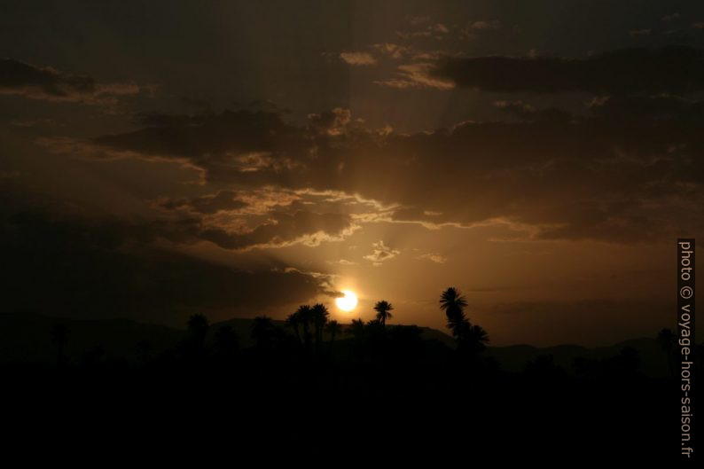 Coucher de Soleil à Tata. Photo © André M. Winter