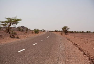 La route près de Douar Mirimina. Photo © André M. Winter