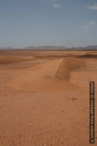 Petites dunes près de Tinfou. Photo © Alex Medwedeff