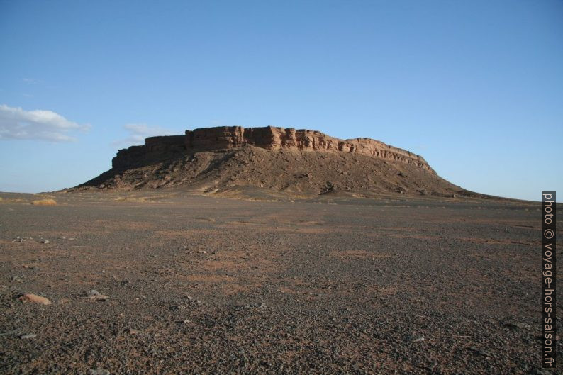 Face nord-ouest du Lamdouar. Photo © André M. Winter