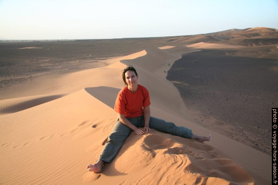 Alex sur la dune. Photo © André M. Winter