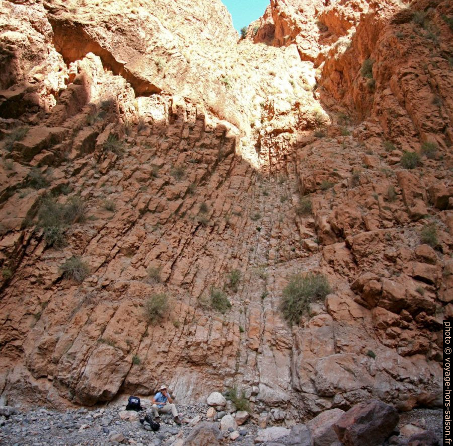 Ravin latéral nord dans la deuxième section du canyon. Photo © André M. Winter