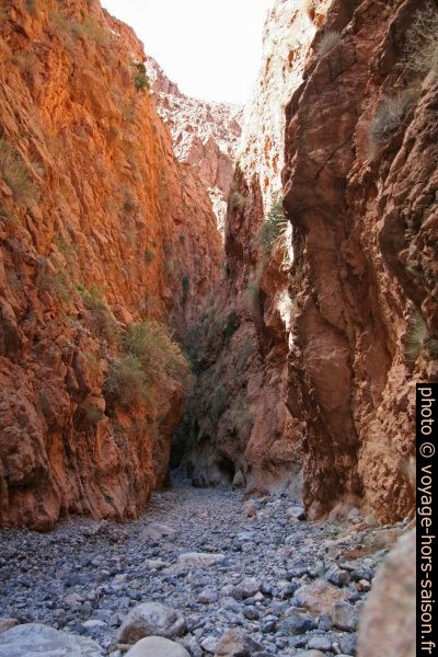 Dans la deuxième partie du deuxième canyon. Photo © André M. Winter