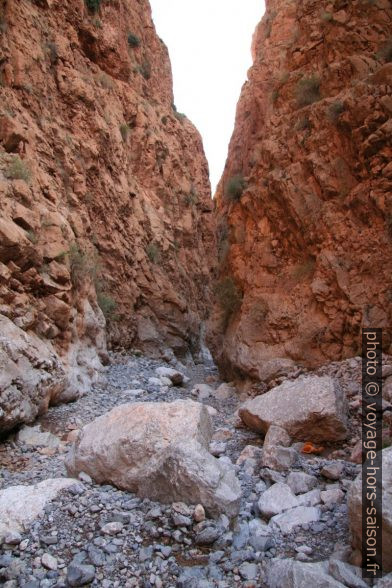 Dans la deuxième partie du deuxième canyon. Photo © André M. Winter