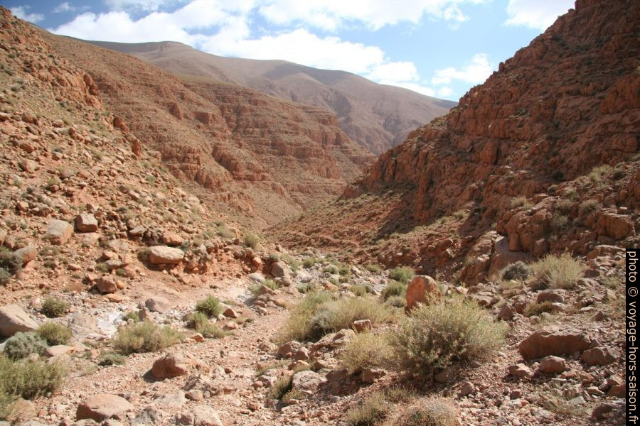 Vallée au nord du deuxième canyon. Photo © André M. Winter