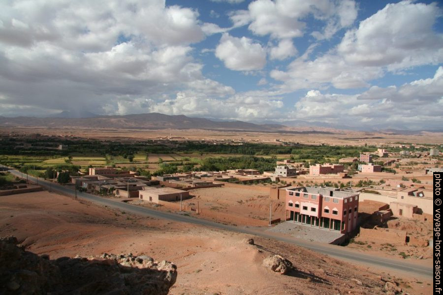 Oasis à l'embouchure du Asif M'Goun dans le Dadès. Photo © André M. Winter