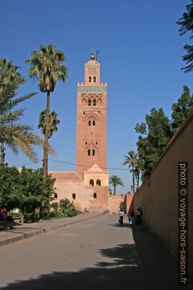 Minaret de la Koutoubia. Photo © André M. Winter