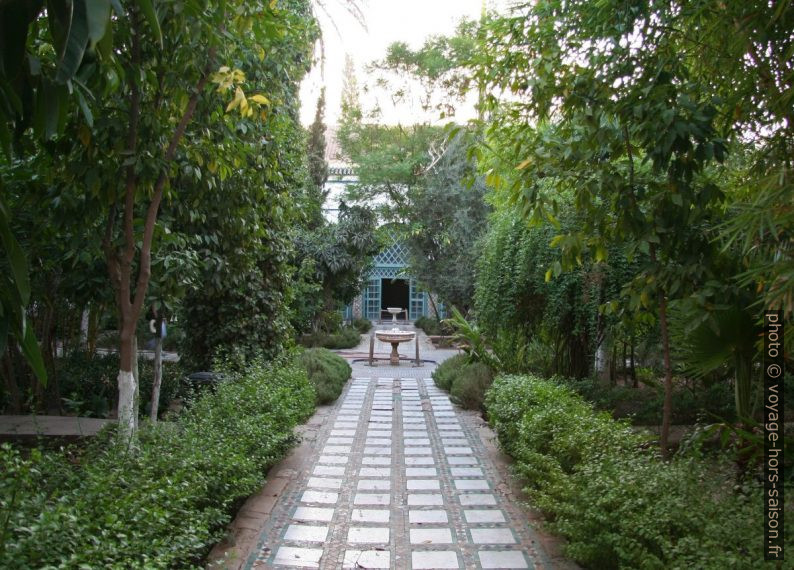 Le Grand Riad du Palais de la Bahia. Photo © Alex Medwedeff