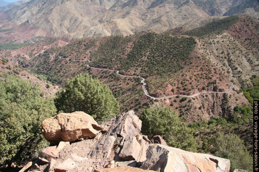 Sur la Route de Tizi N'Test près de Idni. Photo © André M. Winter