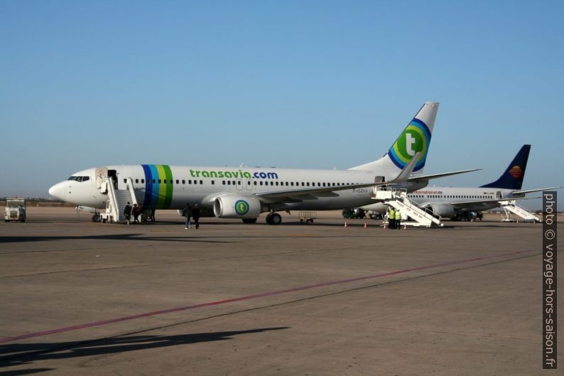 Boeing 737-800 de Transavia F-GZHA. Photo © André M. Winter