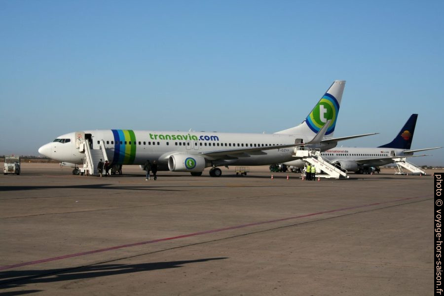 Boeing 737-800 de Transavia F-GZHA. Photo © André M. Winter