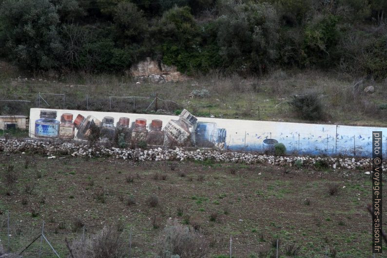 Murales sur la route de Borutta. Photo © Alex Medwedeff