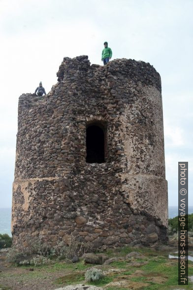 Nicolas et André sur le Torre Foghe. Photo © Alex Medwedeff