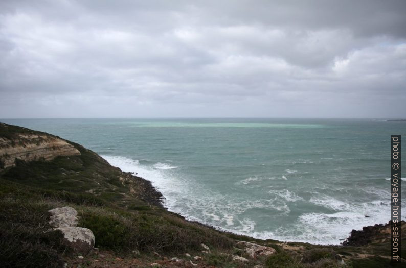 Mer d'hiver au Capo San Marco. Photo © Alex Medwedeff