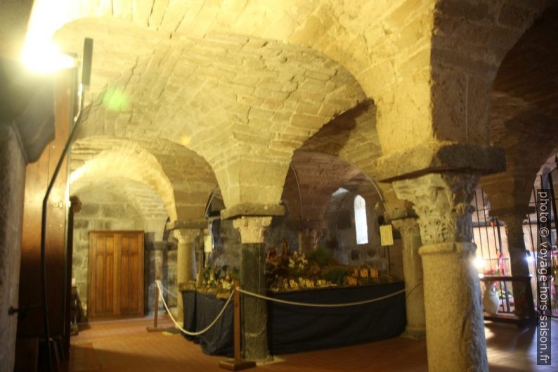 Crypte de l'église de Santa Giusta. Photo © Alex Medwedeff