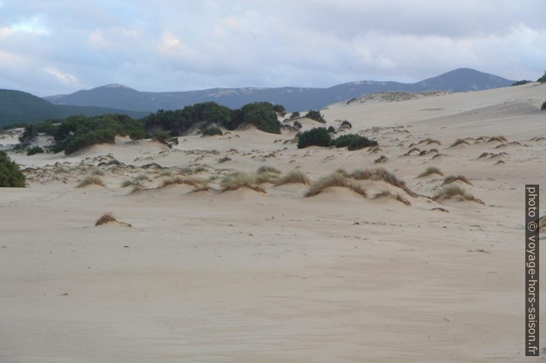 Paysage lunaire de Piscinas. Photo © André M. Winter