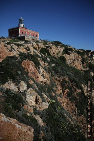 Phare de Capo Spartivento et la paroi côtière. Photo © Alex Medwedeff