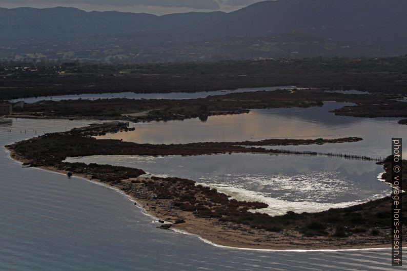 Lagunes au sud du Golfe d'Olbia. Photo © André M. Winter