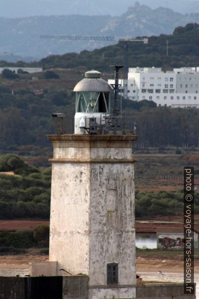 Lanterne du Phare de l'Isola della Bocca. Photo © André M. Winter