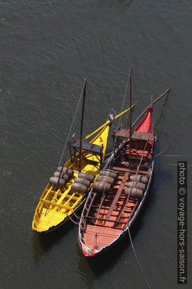 Barcos rabelos. Photo © André M. Winter