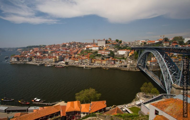 Porto, le Douro et le Pont Luís I. Photo © Alex Medwedeff