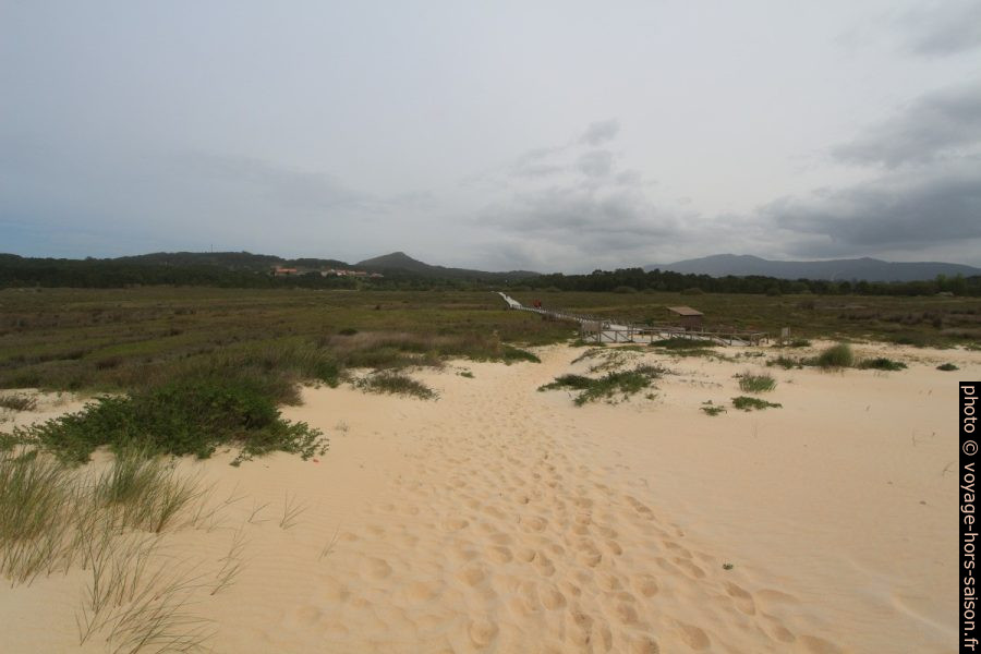 Vue retour de la Dune de Corrubedo. Photo © André M. Winter