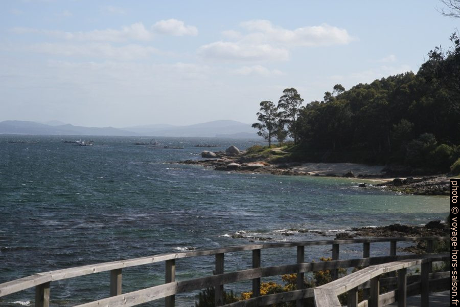 Punta du Campelo au nord de l'Île d'Arousa. Photo © Alex Medwedeff