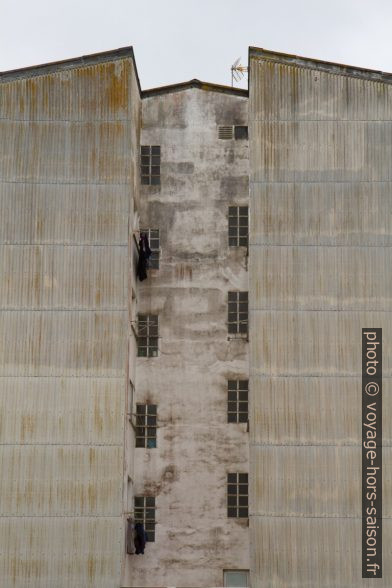 Immeuble-silo habité. Photo © Alex Medwedeff