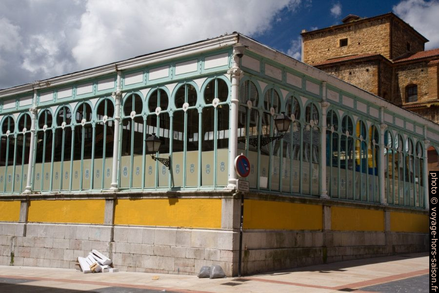 Halle couverte du Mercado el Fontán. Photo © Alex Medwedeff