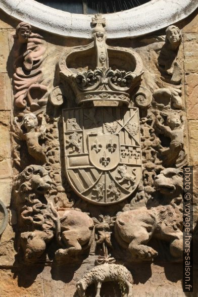 Blason des Princes des Asturies. Photo © André M. Winter