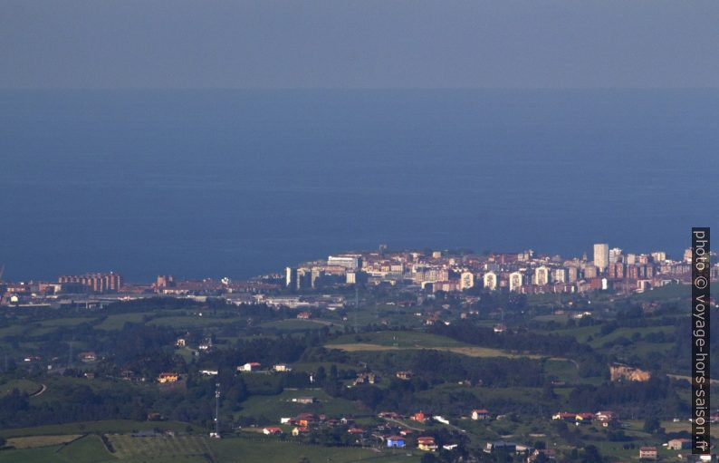 Gijón vue du Monte Naranco. Photo © André M. Winter