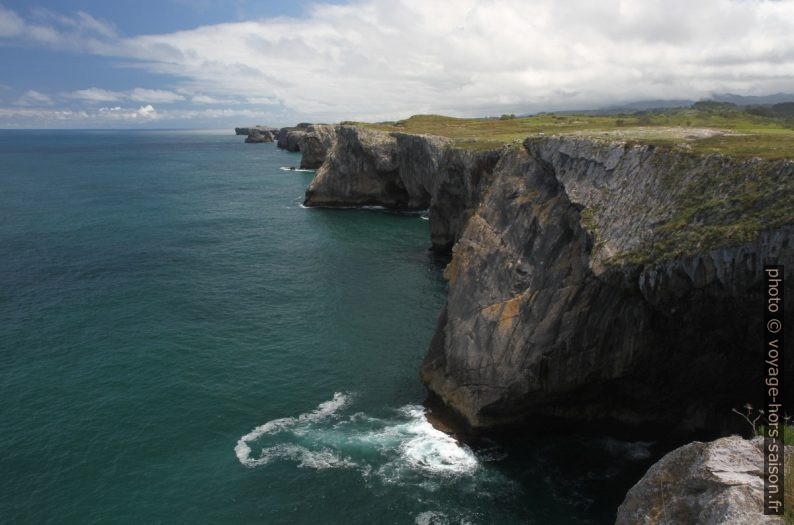 Côte des Asturies à l'est de Ribadesella. Photo © Alex Medwedeff