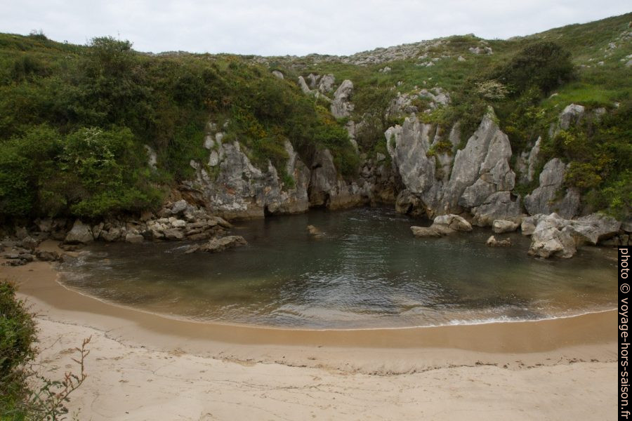 Playa de Gulpiyuri. Photo © Alex Medwedeff