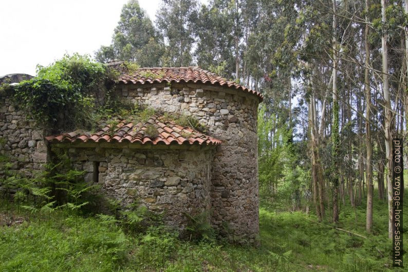 Chapelle latérale et chevet de Santa María de Tina. Photo © André M. Winter