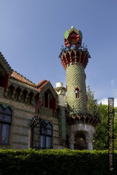 Tour du Caprice de Gaudí. Photo © André M. Winter