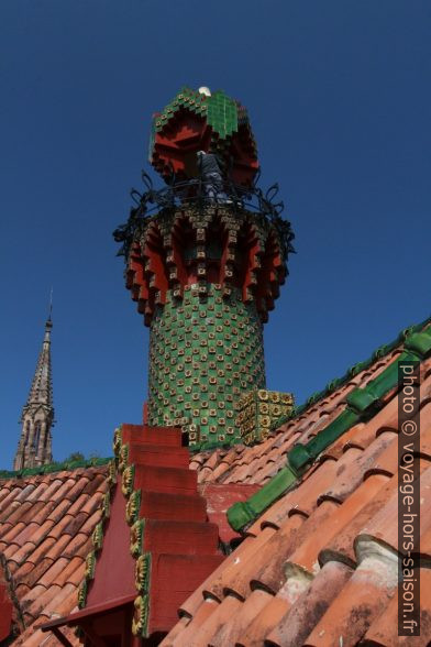 Mirador de la tour du Caprice de Gaudí. Photo © André M. Winter