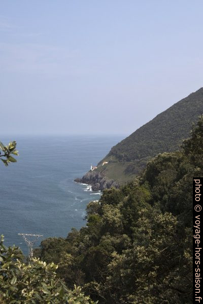 Vue vers le Faro de la Punta del Pescador. Photo © André M. Winter