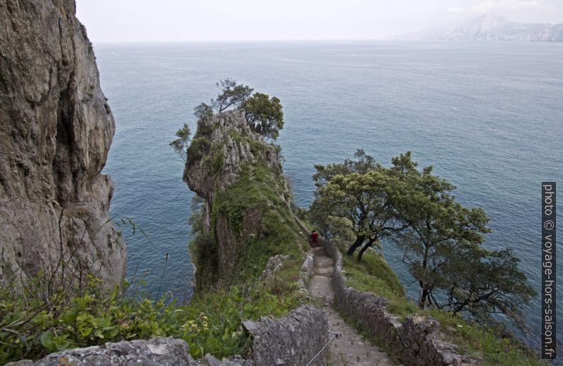 Le chemin de la Punta del Caballo mène vers un piton rocheux. Photo © André M. Winter