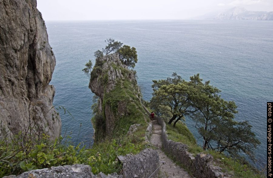 Le chemin de la Punta del Caballo mène vers un piton rocheux. Photo © André M. Winter