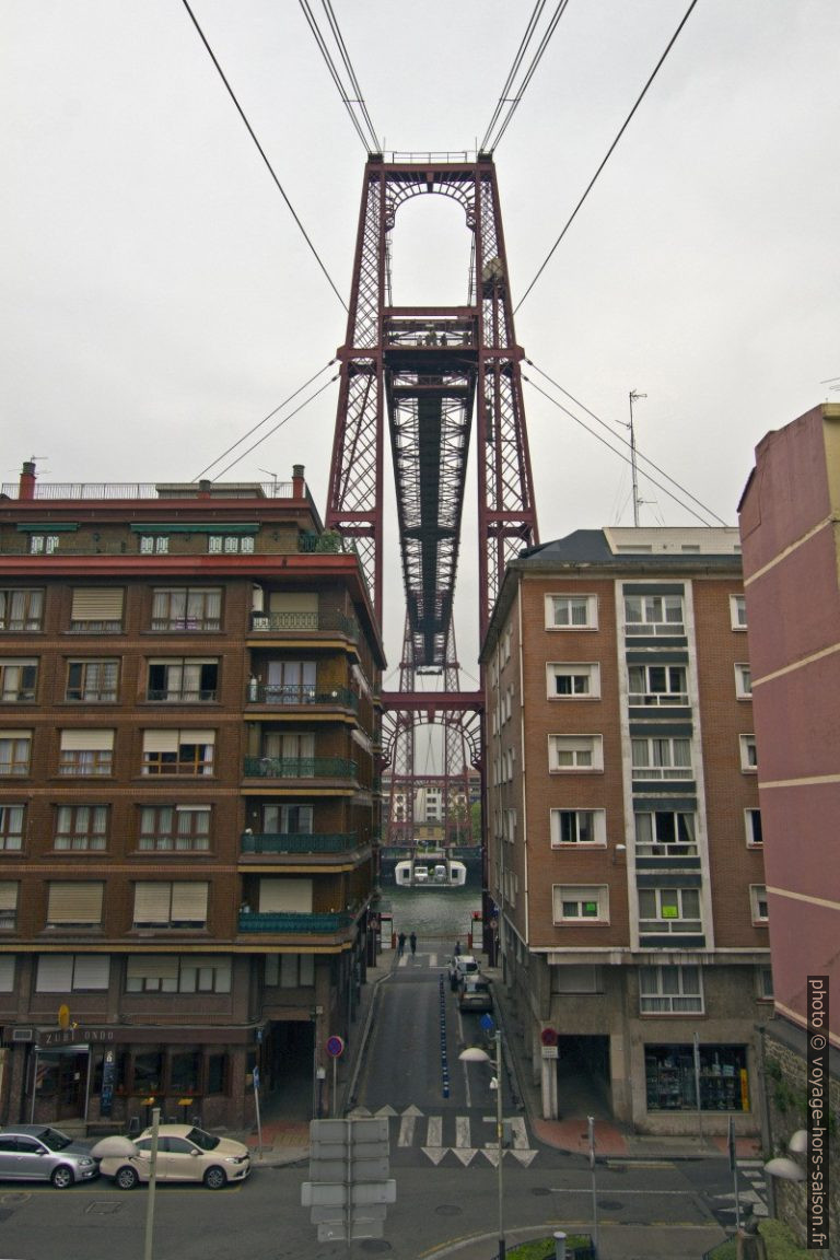 Le Pont de Biscaye vu dans l'axe ouest-est. Photo © André M. Winter