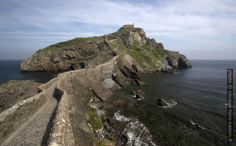 Sur le chemin vers Gaztelugatxe. Photo © André M. Winter