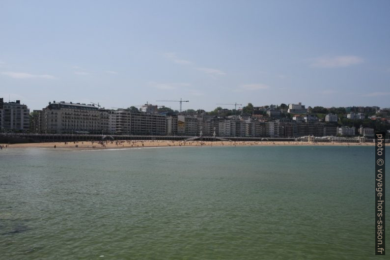 Front de mer de Donostia. Photo © Alex Medwedeff