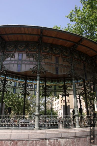 Kiosque du Boulevard. Photo © Alex Medwedeff