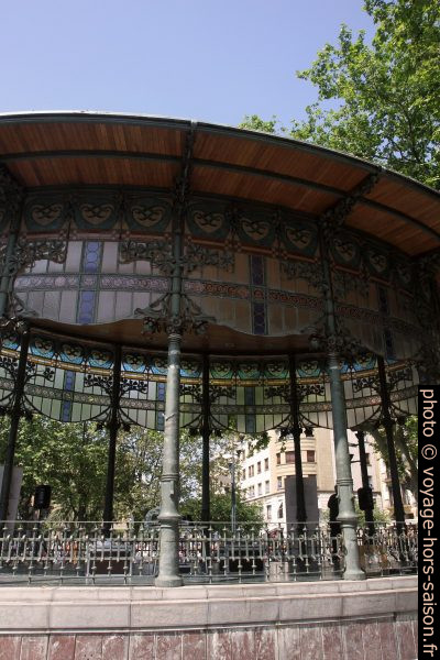 Kiosque du Boulevard. Photo © Alex Medwedeff