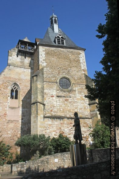 Statue de Cyrano de Bergerac. Photo © Alex Medwedeff