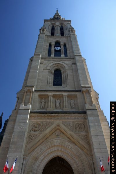 Clocher de l'église Notre-Dame de Bergerac. Photo © Alex Medwedeff