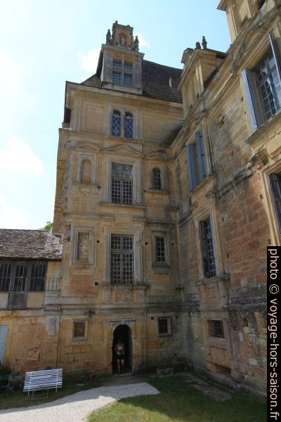 Partie Renaissance du Château de Lanquais. Photo © André M. Winter