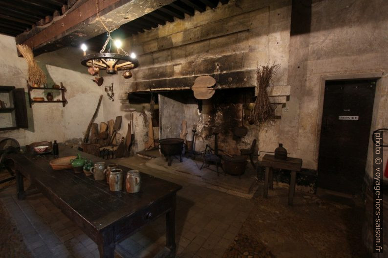 Cuisine Renaissance du Château de Lanquais. Photo © André M. Winter